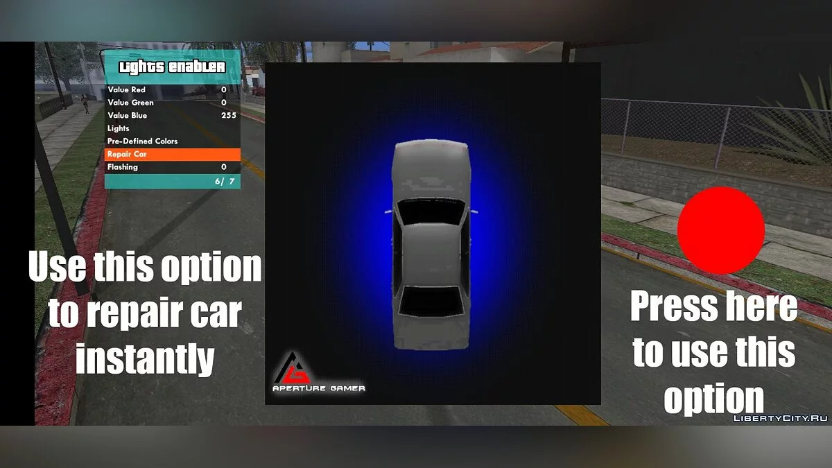 Установка и настройка неона / GTA San Andreas (iOS, Android)