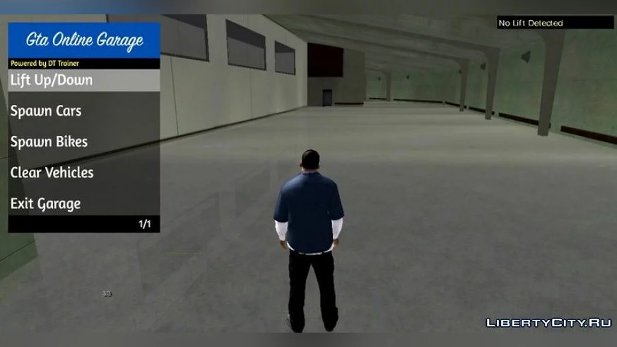 Функциональный гараж из GTA Online / GTA San Andreas (iOS, Android)