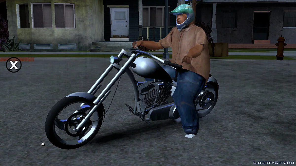 Возможность надеть шлем / GTA San Andreas (iOS, Android)