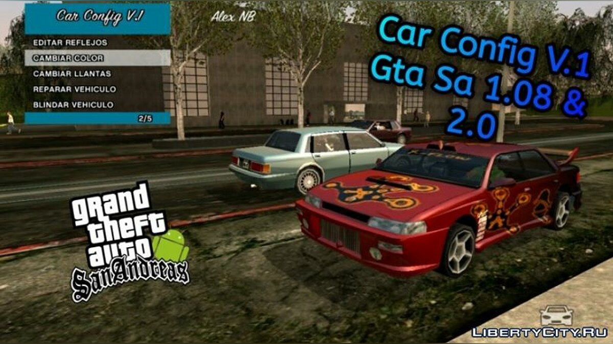 Скачать Настройка автомобиля v1 для GTA San Andreas (iOS, Android)