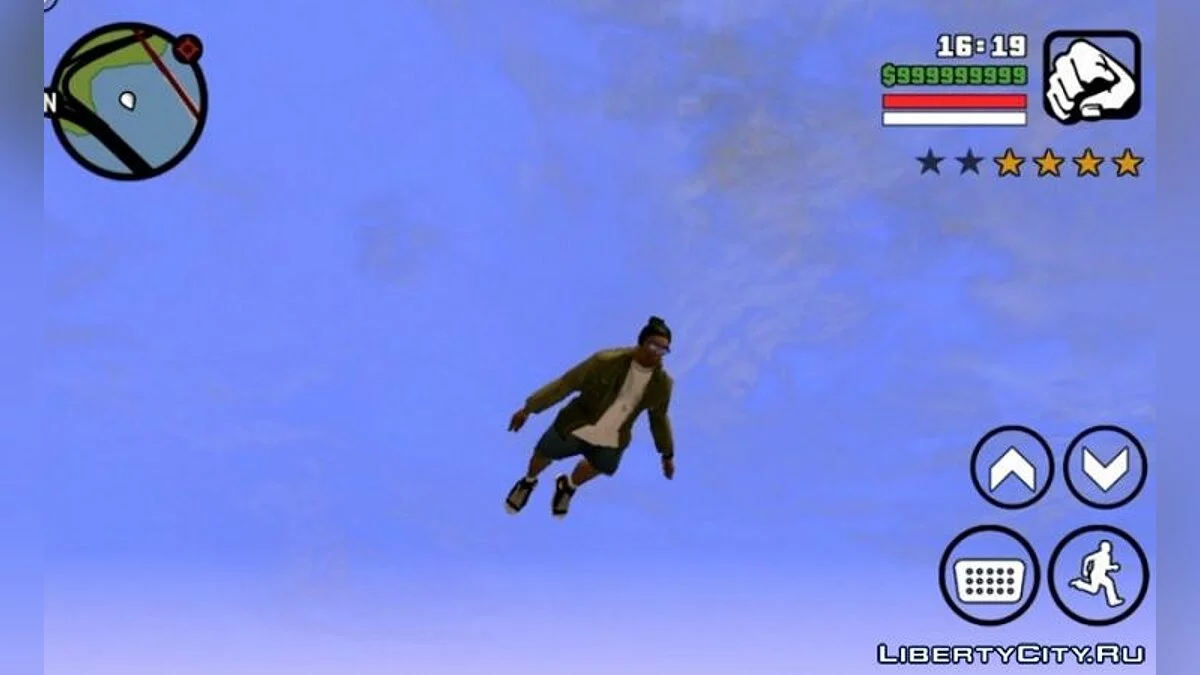 Полет в стиле Хэнкока / GTA San Andreas (iOS, Android)