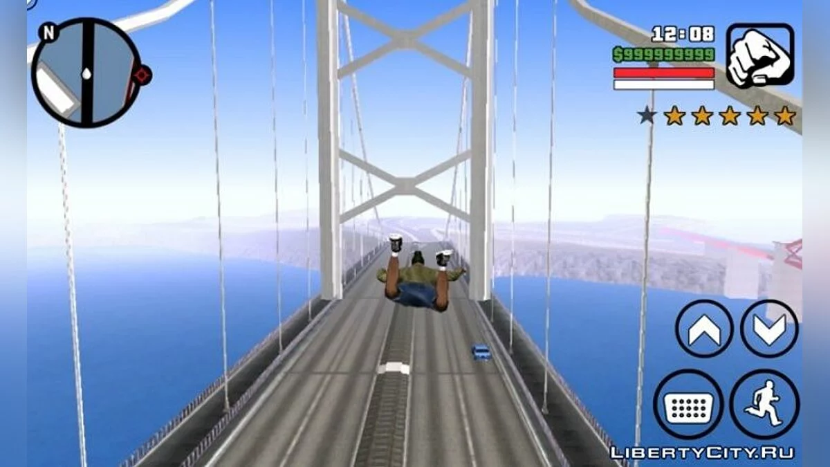 Полет в стиле Хэнкока / GTA San Andreas (iOS, Android)