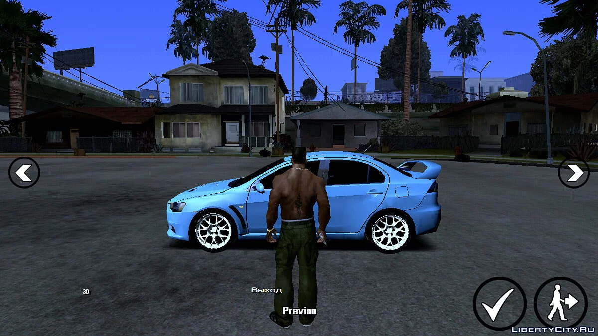 Спавнер транспорта / GTA San Andreas (iOS, Android)