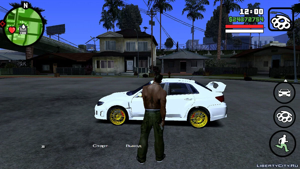 Спавнер транспорта / GTA San Andreas (iOS, Android)