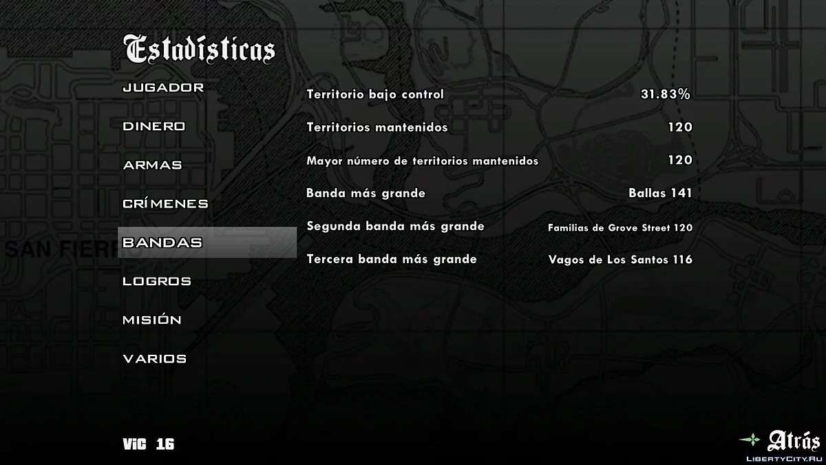 Big Gang Wars Randomizer (Android) / GTA San Andreas (iOS, Android)