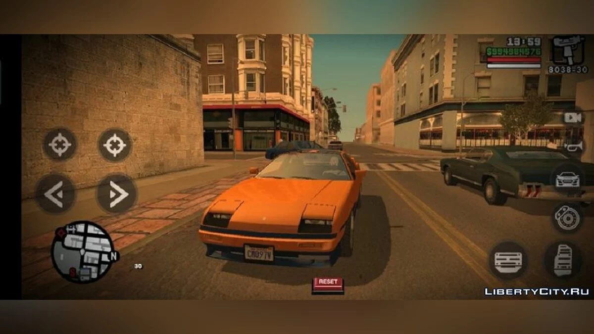 Виньетка для версии V2.00 / GTA San Andreas (iOS, Android)