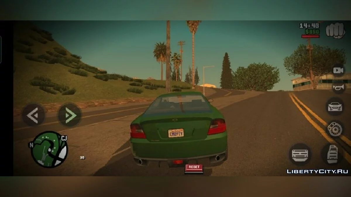 Виньетка для версии V2.00 / GTA San Andreas (iOS, Android)