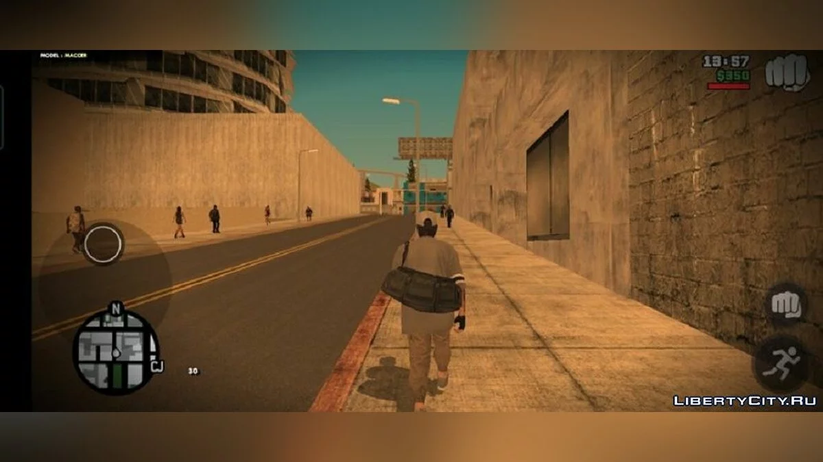 Виньетка для версии V2.00 / GTA San Andreas (iOS, Android)