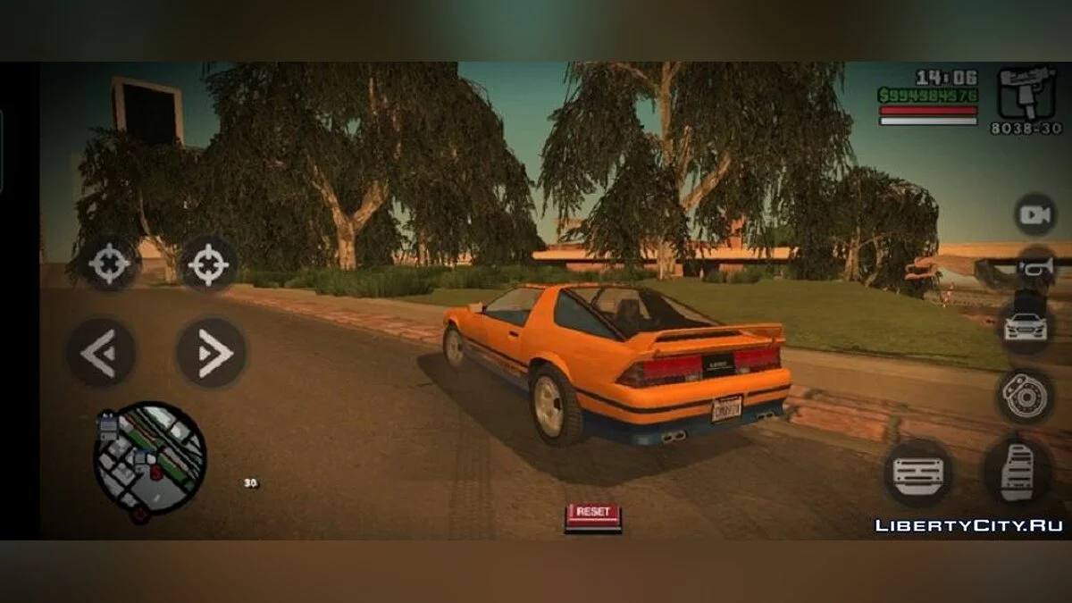 Виньетка для версии V2.00 / GTA San Andreas (iOS, Android)
