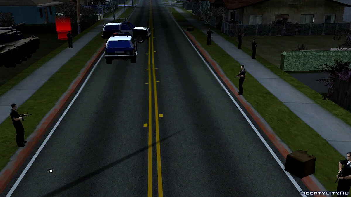 Полицейский рейд / GTA San Andreas (iOS, Android)