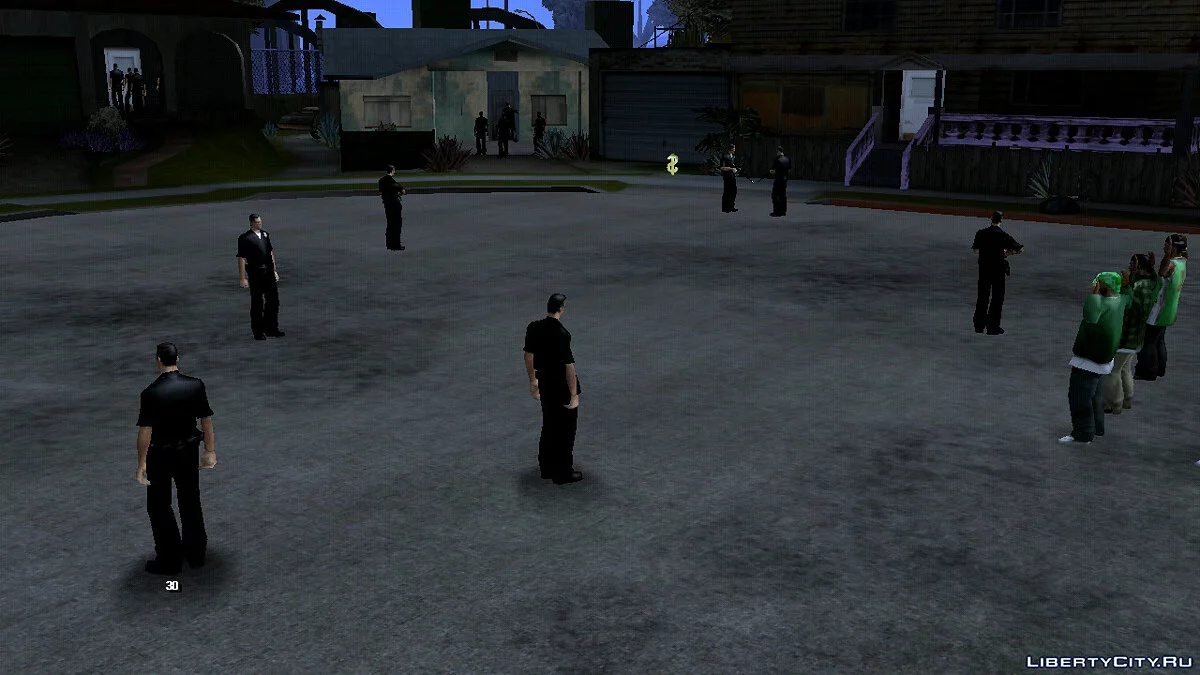Полицейский рейд / GTA San Andreas (iOS, Android)