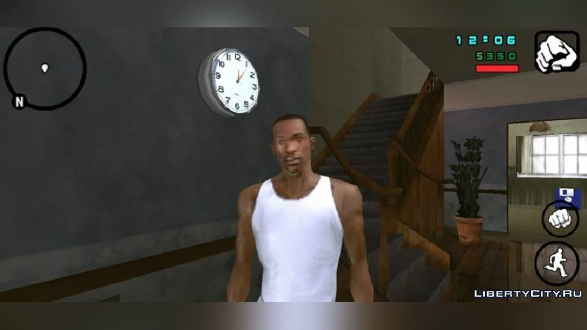 Рабочие часы / GTA San Andreas (iOS, Android)
