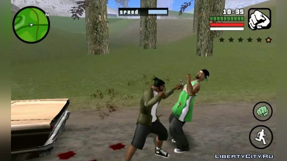 Полет в стиле Хэнкока v2 / GTA San Andreas (iOS, Android)