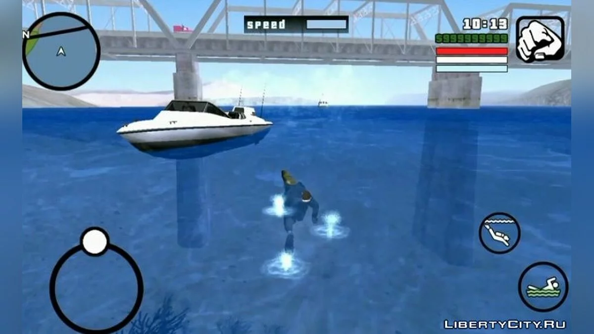 Полет в стиле Хэнкока v2 / GTA San Andreas (iOS, Android)