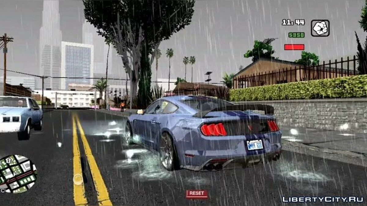 Реалистичный дождь / GTA San Andreas (iOS, Android)