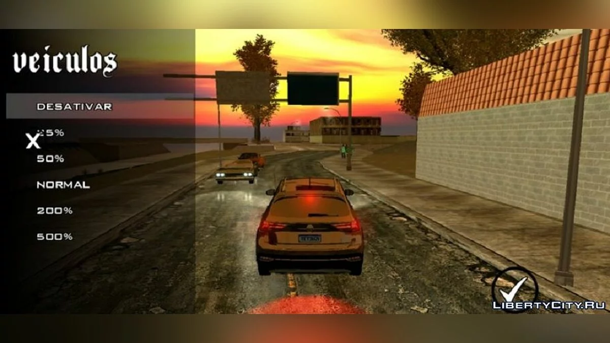 Возможность настроить траффик  / GTA San Andreas (iOS, Android)