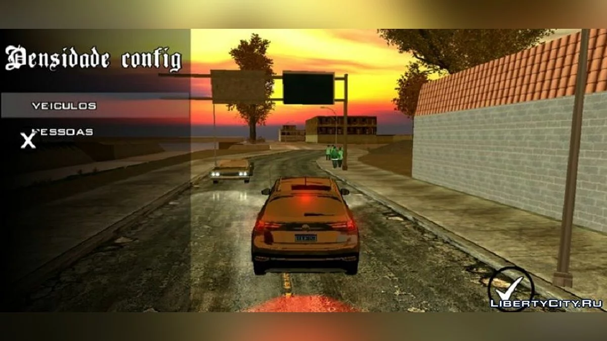 Возможность настроить траффик  / GTA San Andreas (iOS, Android)