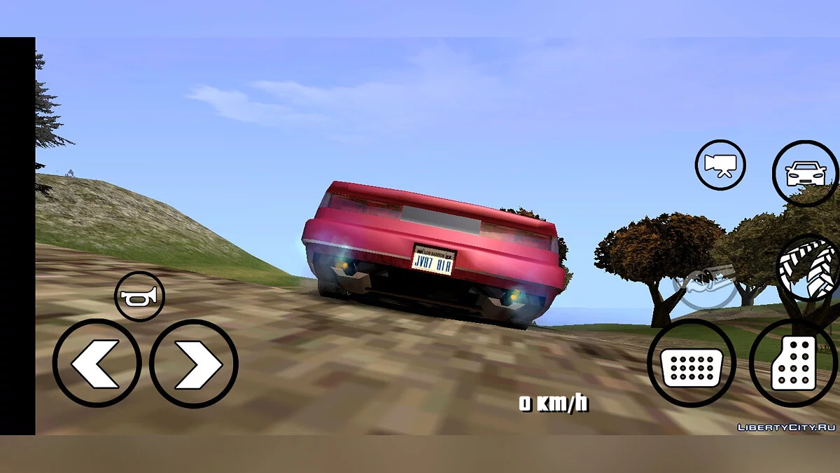 Бесконечное нитро для машин / GTA San Andreas (iOS, Android)