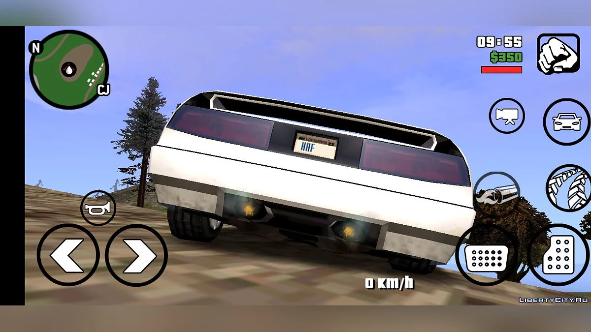 Бесконечное нитро для машин / GTA San Andreas (iOS, Android)