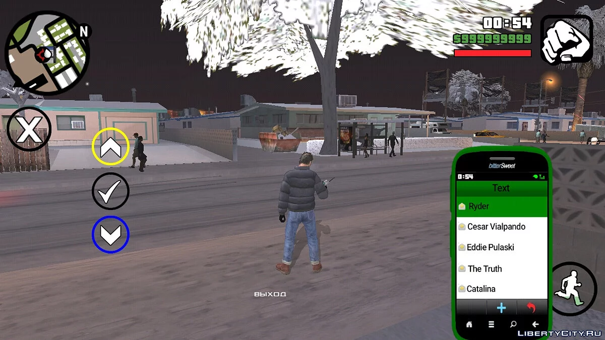 Телефон Франклина из GTA 5 V6.0 / GTA San Andreas (iOS, Android)