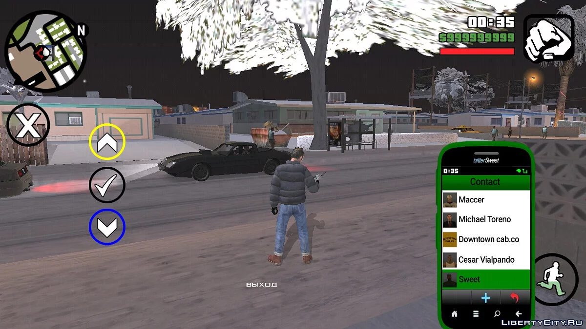 Телефон Франклина из GTA 5 V6.0 / GTA San Andreas (iOS, Android)