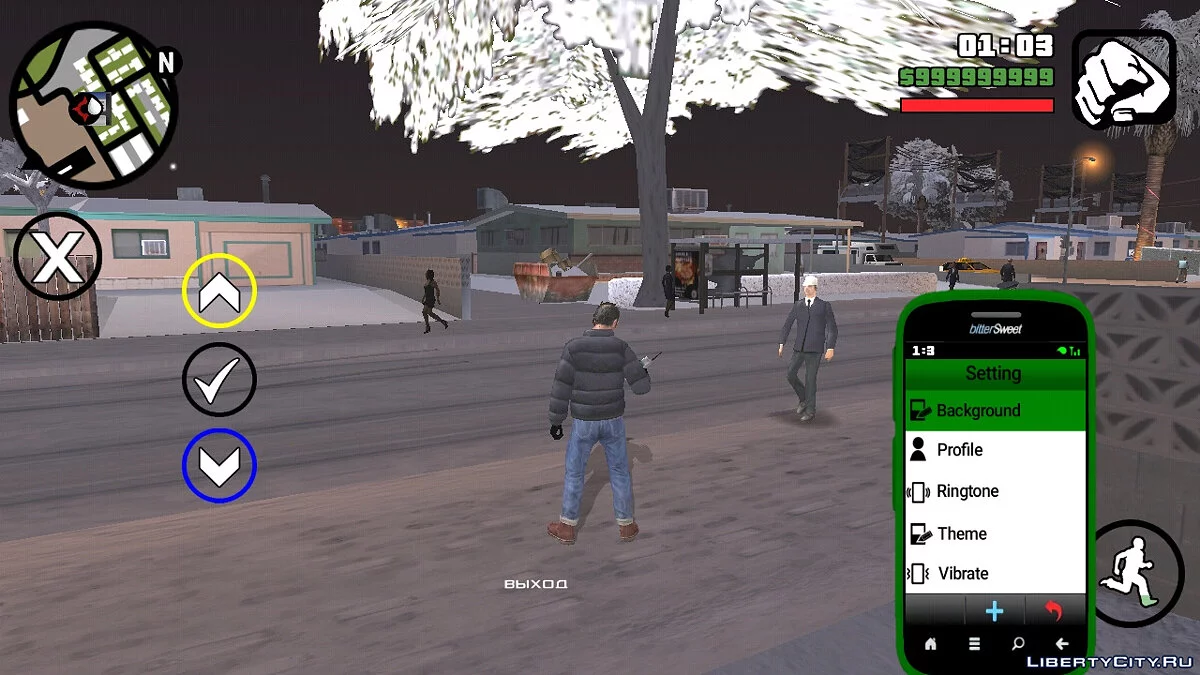 Телефон Франклина из GTA 5 V6.0 / GTA San Andreas (iOS, Android)