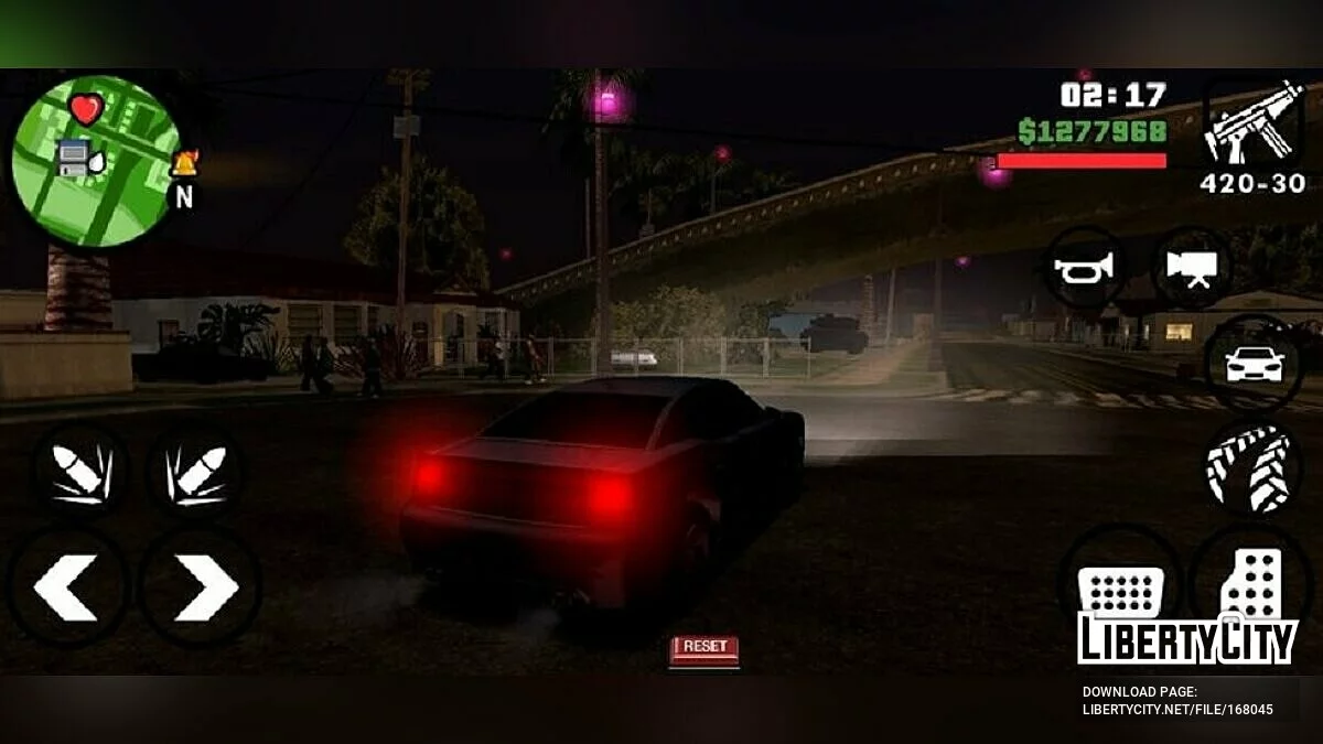 3D фонари / GTA San Andreas (iOS, Android)
