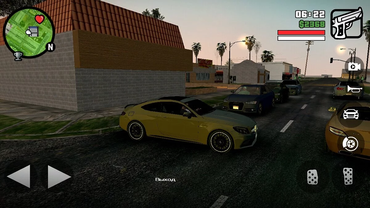Динамичное освещение / GTA San Andreas (iOS, Android)