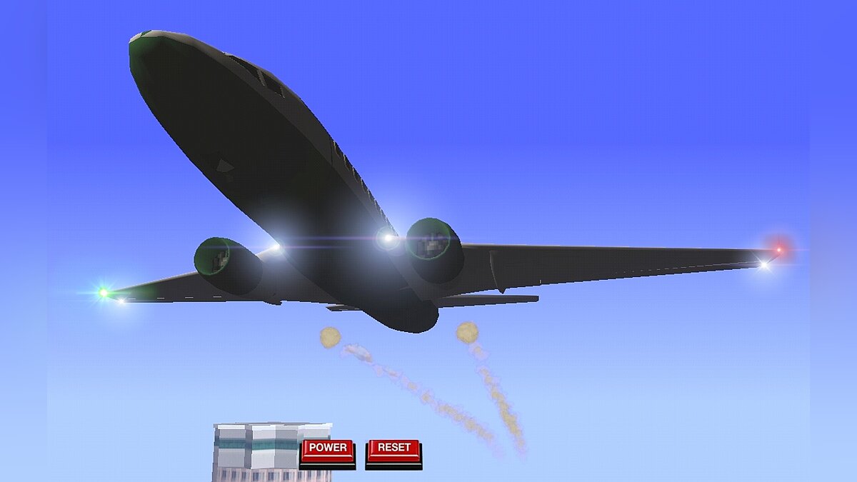 Дымовая дорожка на самолётах для GTA San Andreas (iOS, Android) - Картинка #1