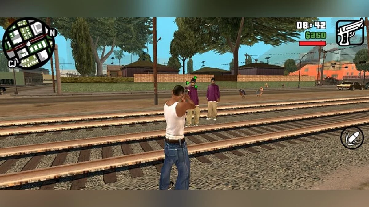 Slow Motion при убийстве / GTA San Andreas (iOS, Android)
