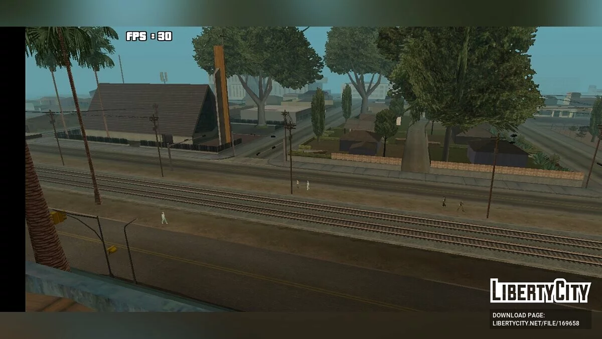 Пустой трафик / GTA San Andreas (iOS, Android)