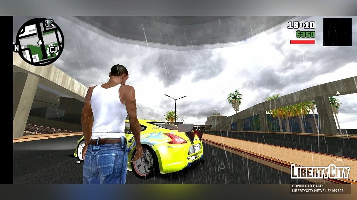 Дождь из Definitive Edition / GTA San Andreas (iOS, Android)