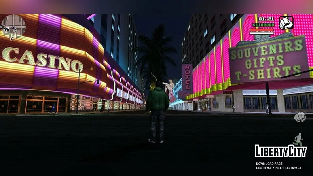 Исправление освещение казино / GTA San Andreas (iOS, Android)
