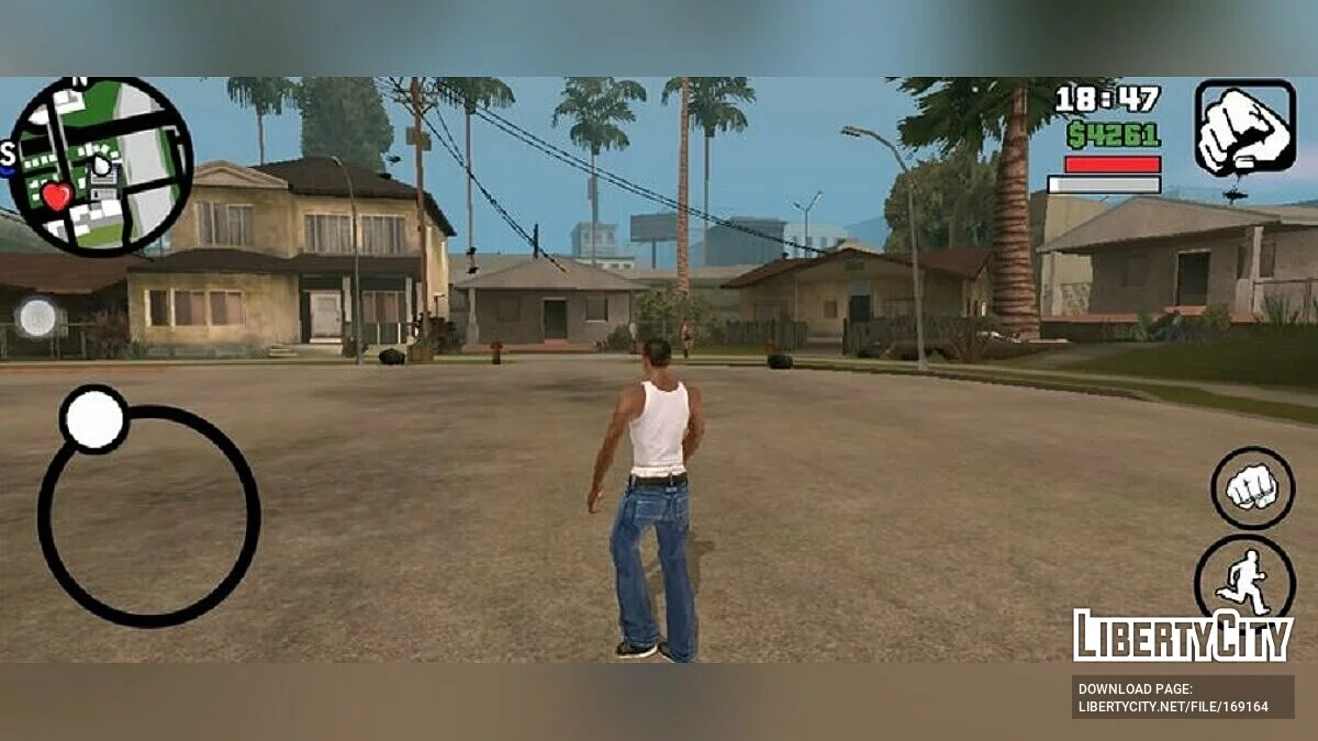 Новые анимации ходьбы / GTA San Andreas (iOS, Android)