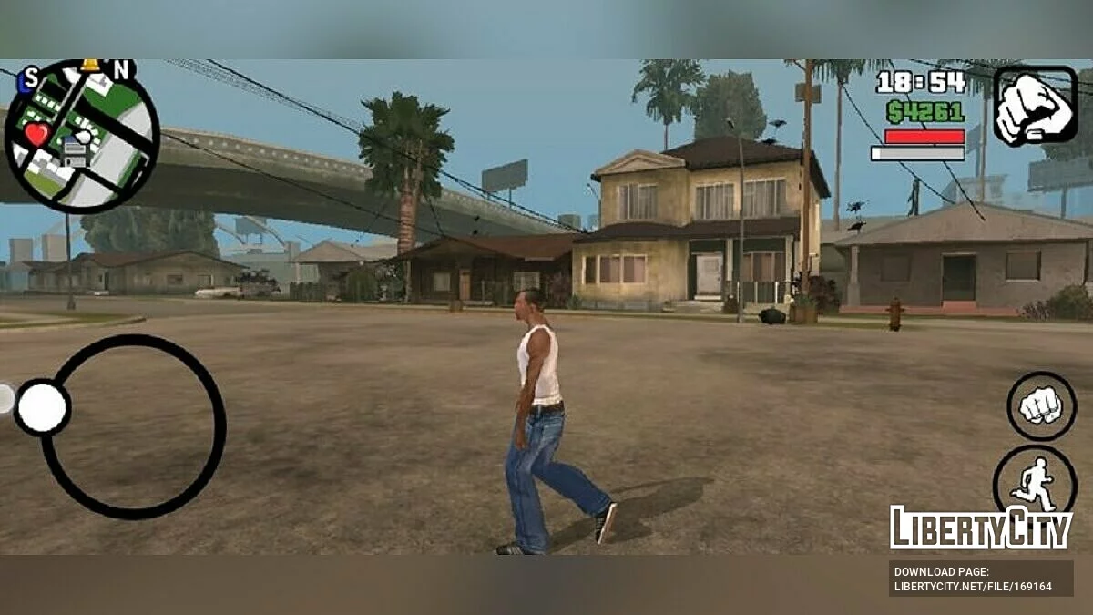 Новые анимации ходьбы / GTA San Andreas (iOS, Android)