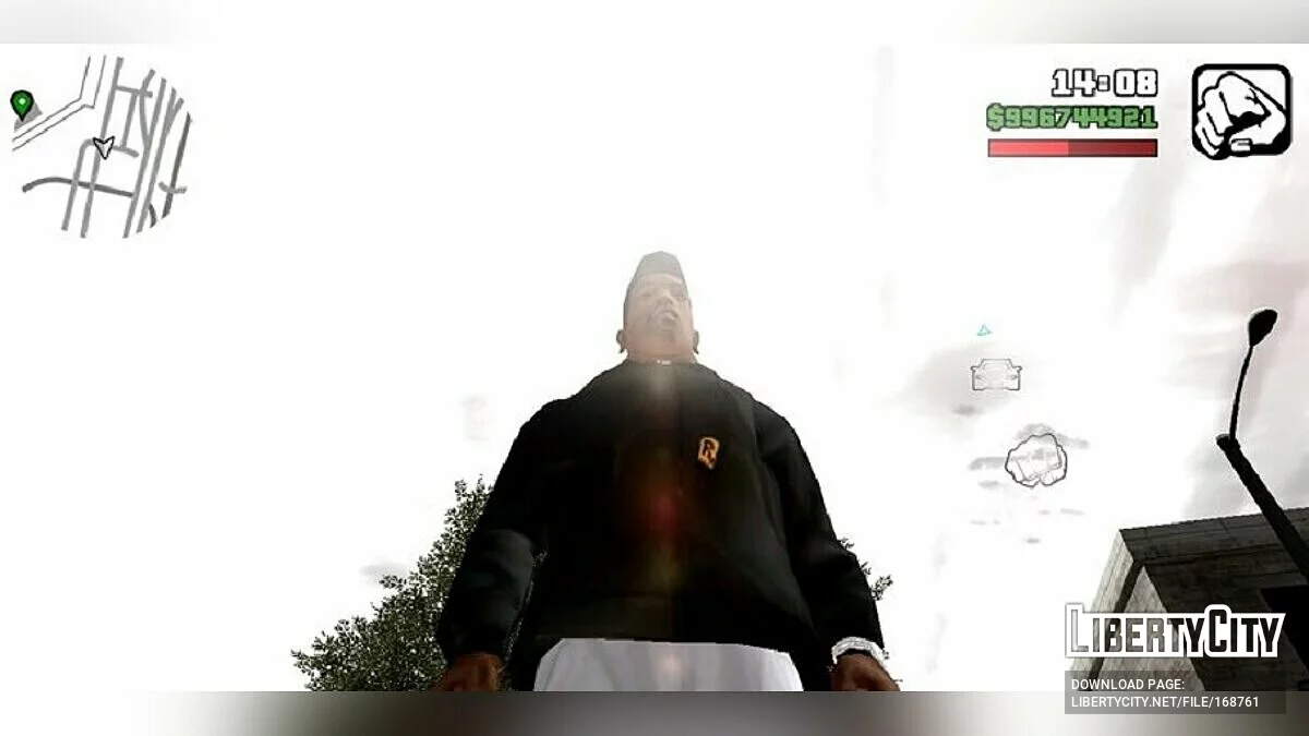 Новый эффект солнца / GTA San Andreas (iOS, Android)