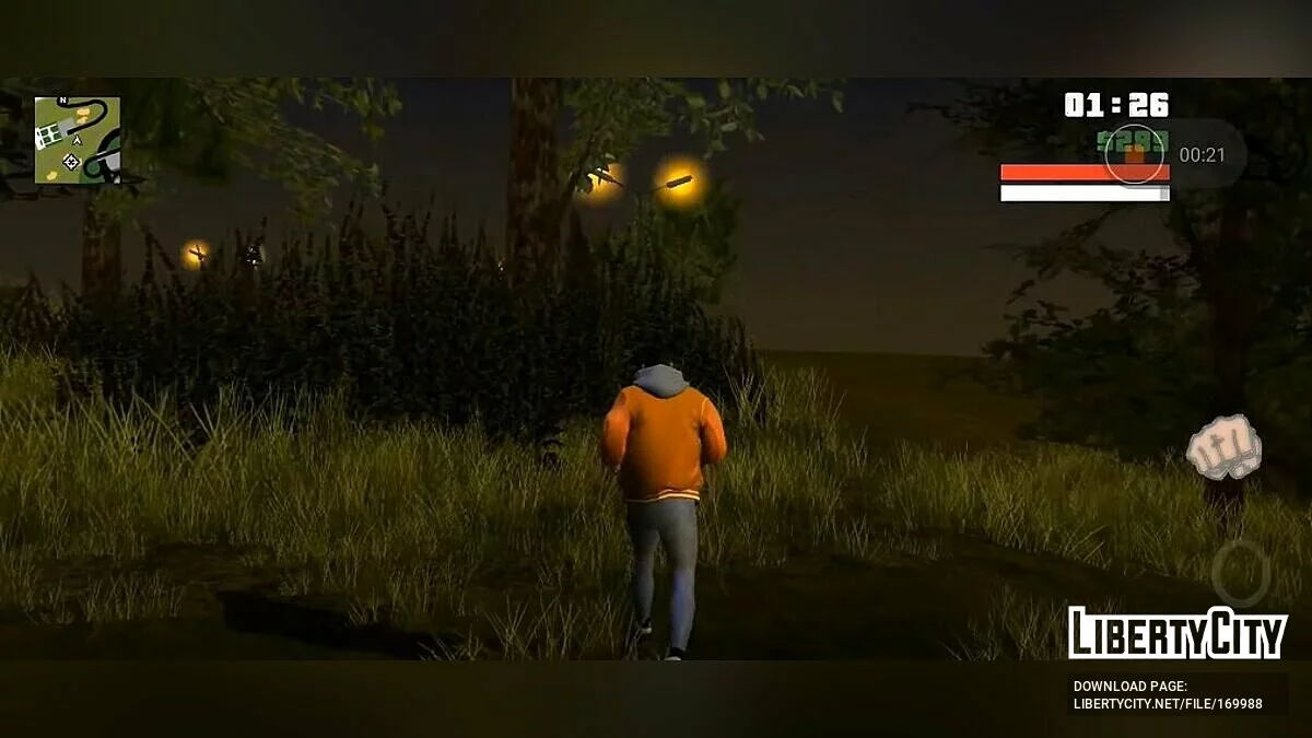 Звуки сверчков v1.0 / GTA San Andreas (iOS, Android)