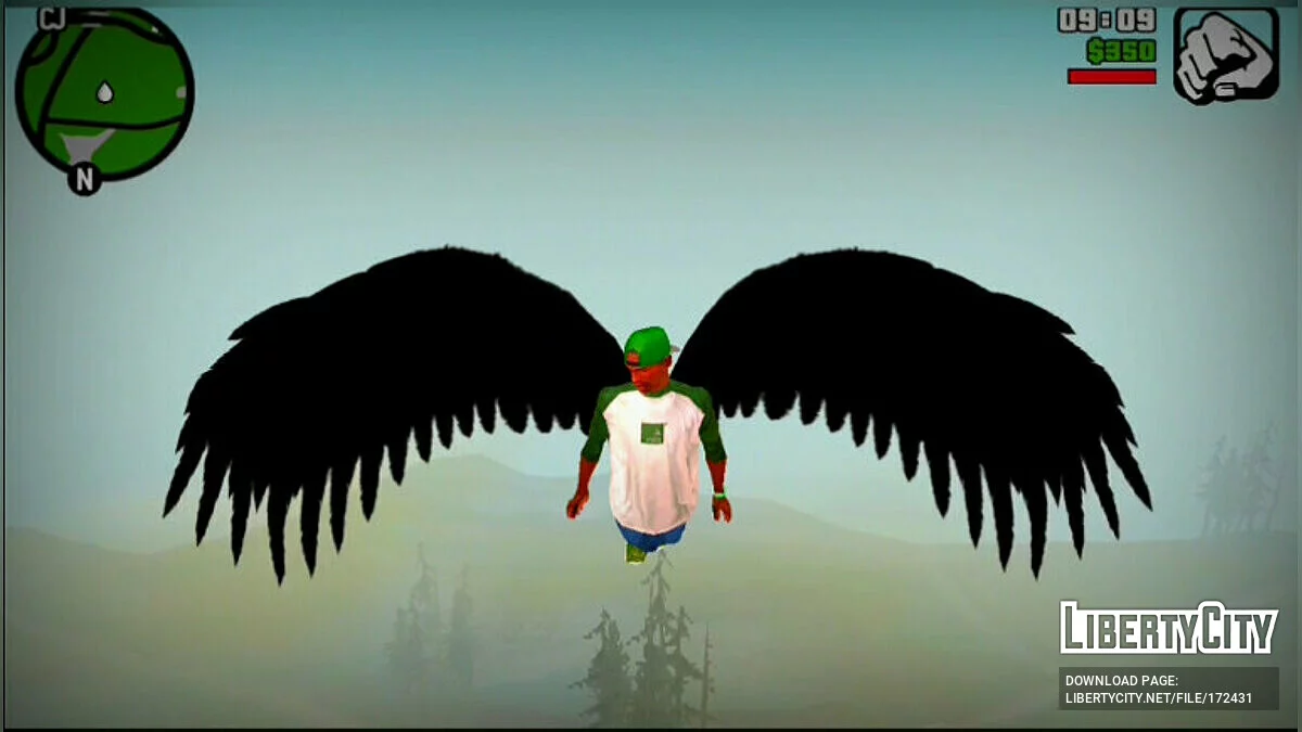 Черные крылья / GTA San Andreas (iOS, Android)