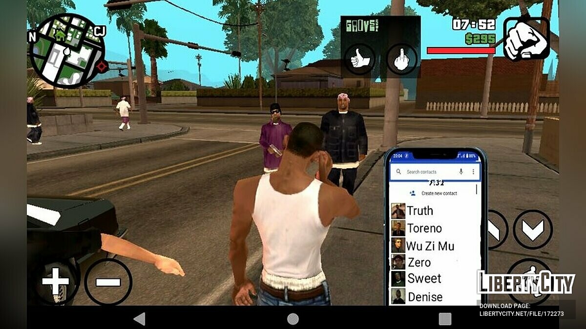 Скачать Функциональный iPhone 12 Pro Max для GTA San Andreas (iOS, Android)