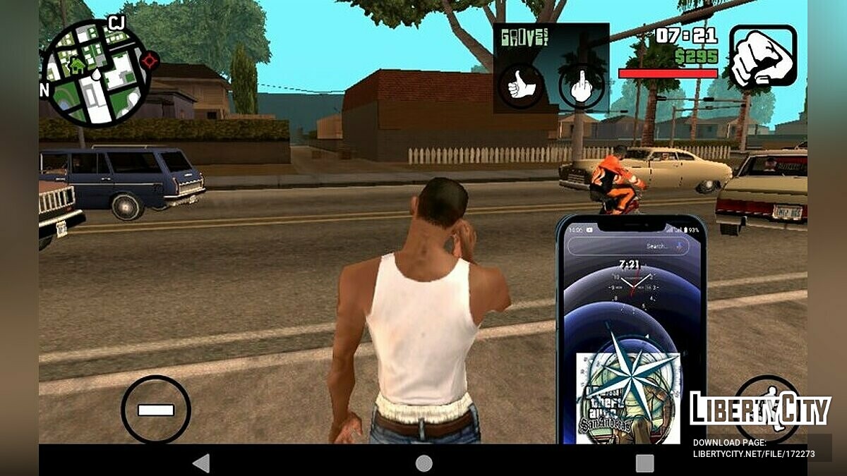 Скачать Функциональный iPhone 12 Pro Max для GTA San Andreas (iOS, Android)