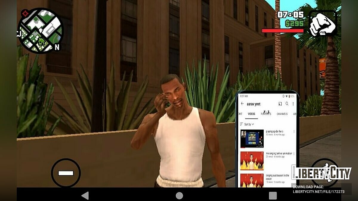 Скачать Функциональный iPhone 12 Pro Max для GTA San Andreas (iOS, Android)