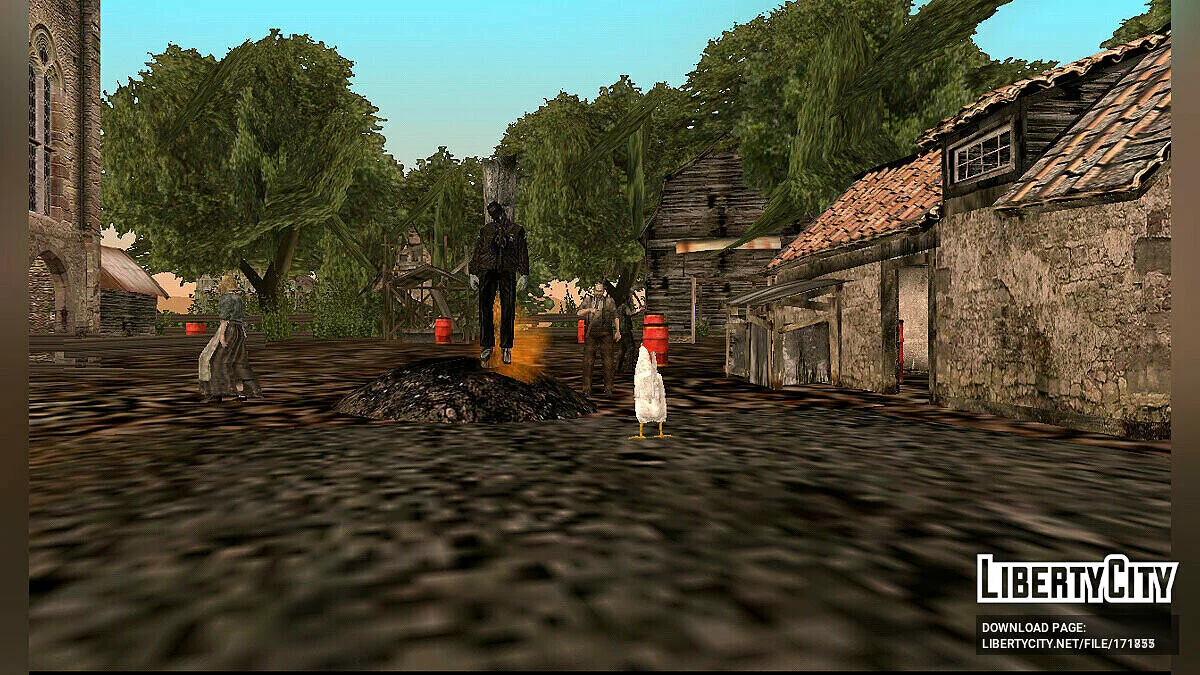 Миссия в стиле Resident Evil 4 / GTA San Andreas (iOS, Android)