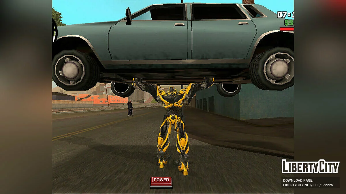 Трансформер Бамблби / GTA San Andreas (iOS, Android)