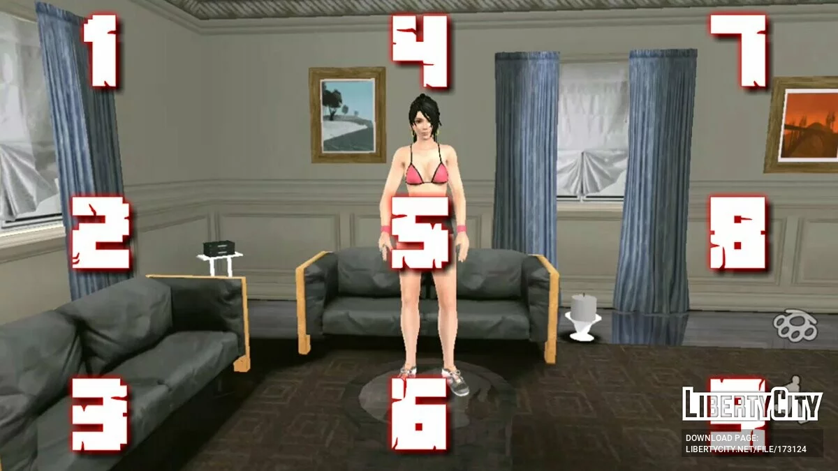 Танцевать как в стриптиз-клубе / GTA San Andreas (iOS, Android)