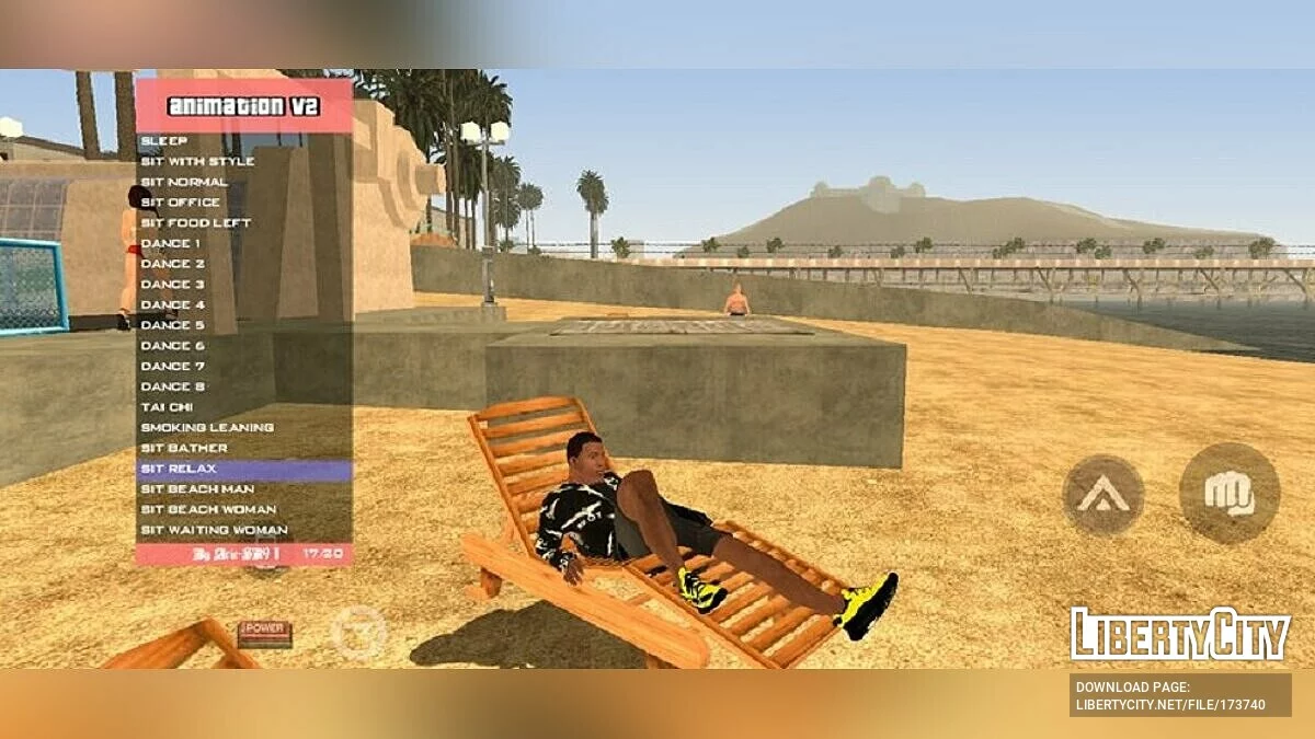 Новые анимации / GTA San Andreas (iOS, Android)
