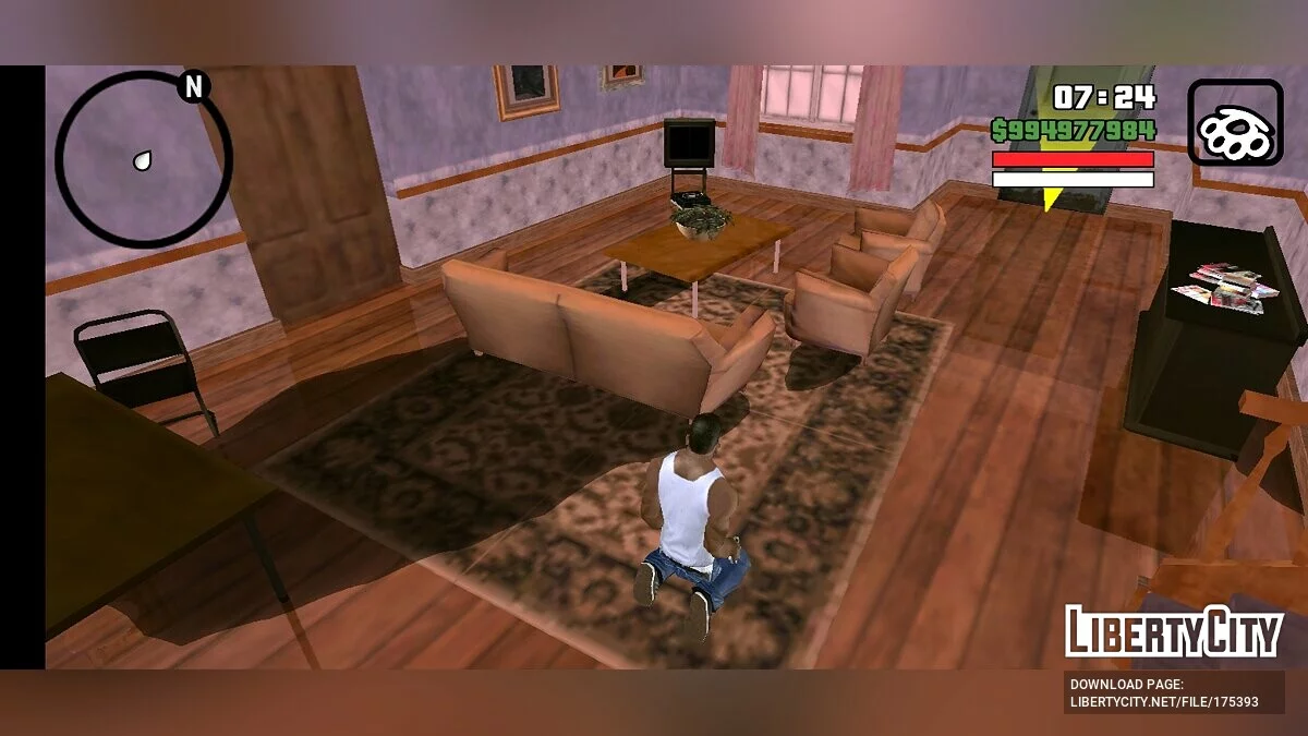 Анимация молитвы  / GTA San Andreas (iOS, Android)