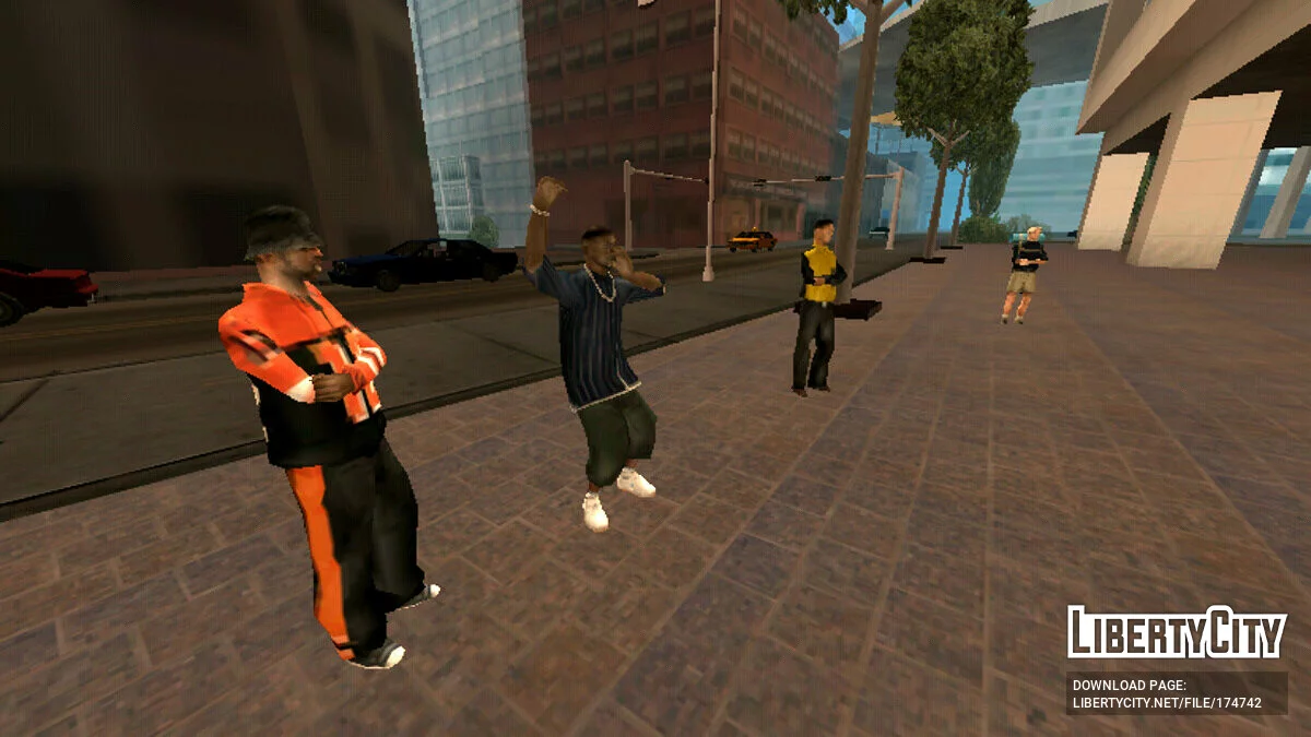 Уличные танцоры / GTA San Andreas (iOS, Android)