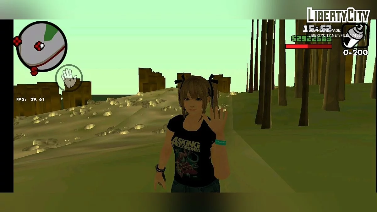 Анимация приветствия / GTA San Andreas (iOS, Android)