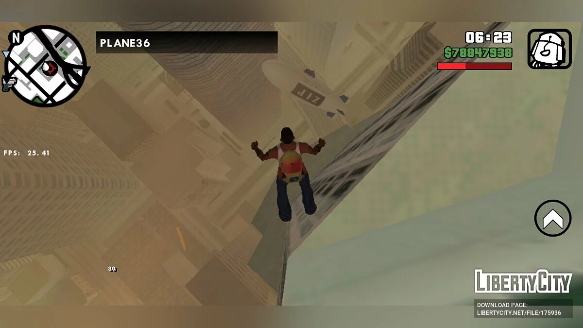 Дирижабль «ZIP» / GTA San Andreas (iOS, Android)