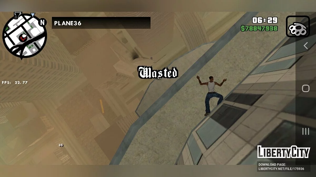 Дирижабль «ZIP» / GTA San Andreas (iOS, Android)